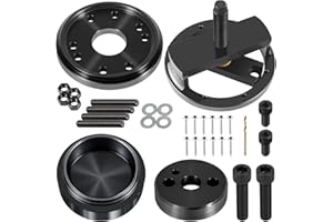Front+Rear Crankshaft Seal Remover & Installer With Wear Sleeve Installer Tool Set For Cummins 3.9L 5.9L 6.7L 1989-2016 Repla