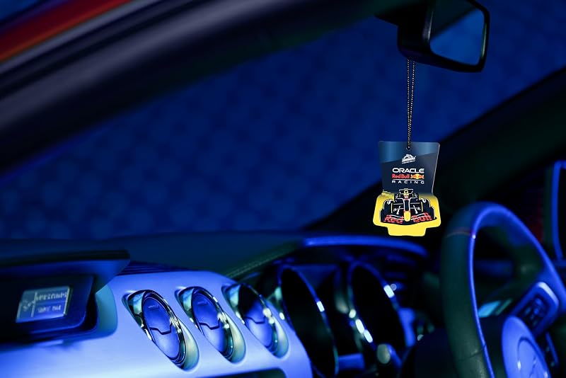 Ambientador de Carro Suspenso da Série™ Podium – Logótipo, fragrância Victory Lap™, Removedor de Odores do Automóvel, até 40 Dias de Frescura, desenvolvido em colaboração com a Oracle Red Bull Racing