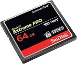 SanDisk Extreme Pro 64GB CompactFlash 160 MB/s Memory Card Black Gold Red view 2