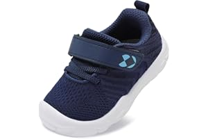 JOINFREE Toddler Shoes Boys Girls Lightweight Walking Sneakers Fashion Barefoot Shoes Kids Breathable Tennis Shoes Outdoor At