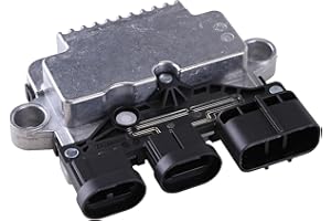 Alikali 21493-3JA0E Engine Cooling Fan Module Compatible for Nissan Pathfinder 2013-2020 for Infiniti Q60 2014 2015 2016 2017 2018 2019 Radiator Cooling Fan Control Module Unit