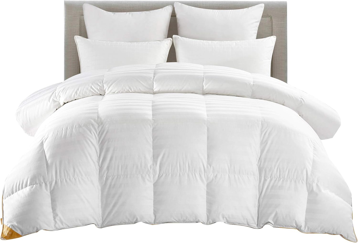 elle white goose down comforter