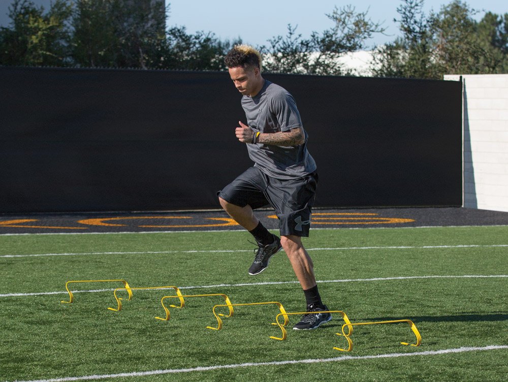 SKLZ 6x Hurdles 6” Ultra Durable, All Purpose Speed Training, Agility