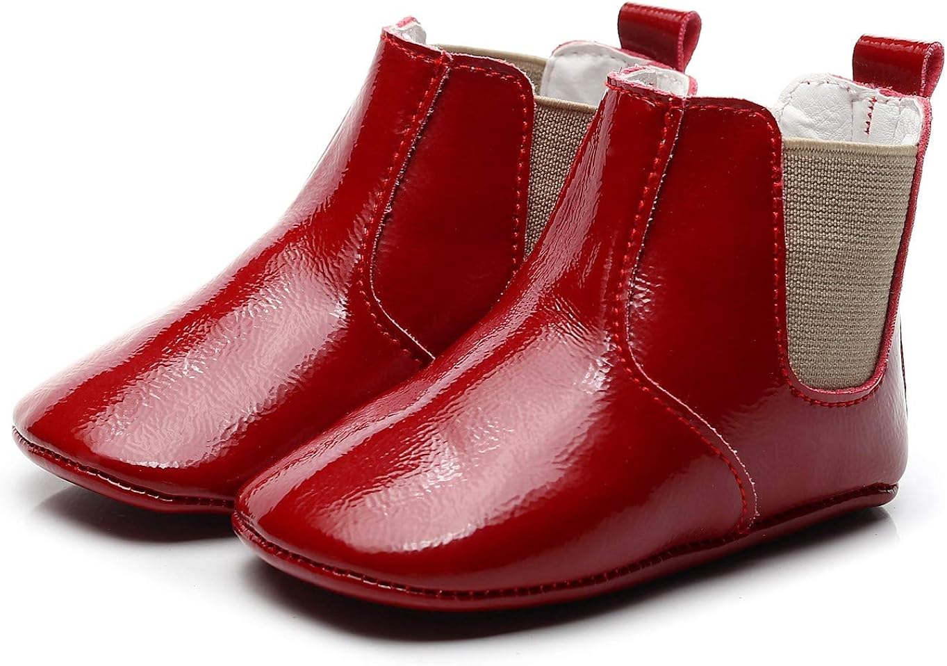 baby patent boots
