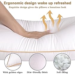 HIMOON Bed Pillows for Sleeping Standard Size Set