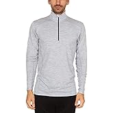 Minus33 Merino Wool Woolverino Micro 1/4 Zip Men's Mock Neck - 84% Merino Wool, 12% Nylon, 4% Spandex