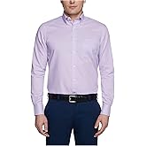 Tommy Hilfiger Men's Non Iron Solid Button Collar Dress Shirt
