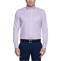 Amazon.com: Tommy Hilfiger Men's Dress Shirt Slim Fit Non Iron Solid, Blue,  14.5