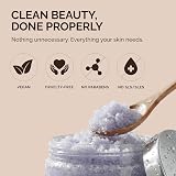 PraNaturals Dead Sea Salt Body Scrub 500G Lilac Hydrating Natural Oils Vegan view 7