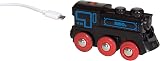 BRIO World Rechargeable USB Train Engine Battery Powered Locomotive Lights view 3