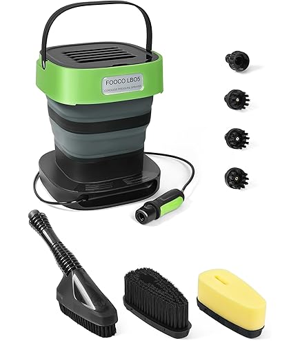 Cordless Pressure Washer With 12L Tank - Portable Electric Pressure Washer For Car & Outdoor Cleaning