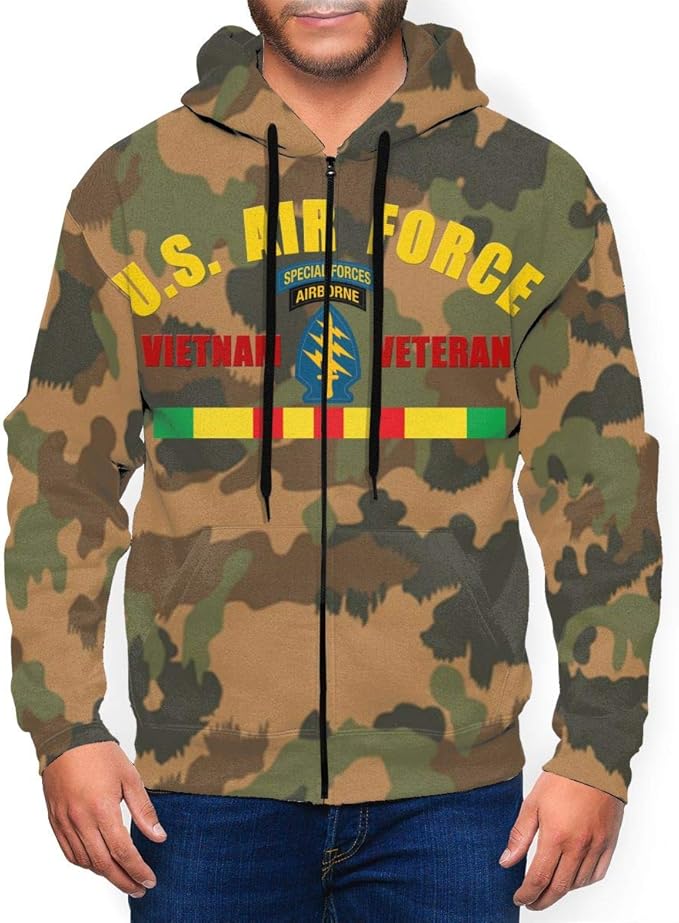 XQFwylms U.S. Airborne Special Forces Vietnam Veteran Men's