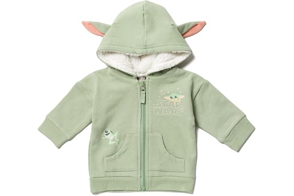 STAR WARS The Mandalorian The Child Fleece Zip Up Hoodie Infant to Toddler