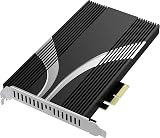 SABRENT PCIe SSD Adapter 4 NVMe M.2 Slots Aluminum Heatsink EC-P3X4