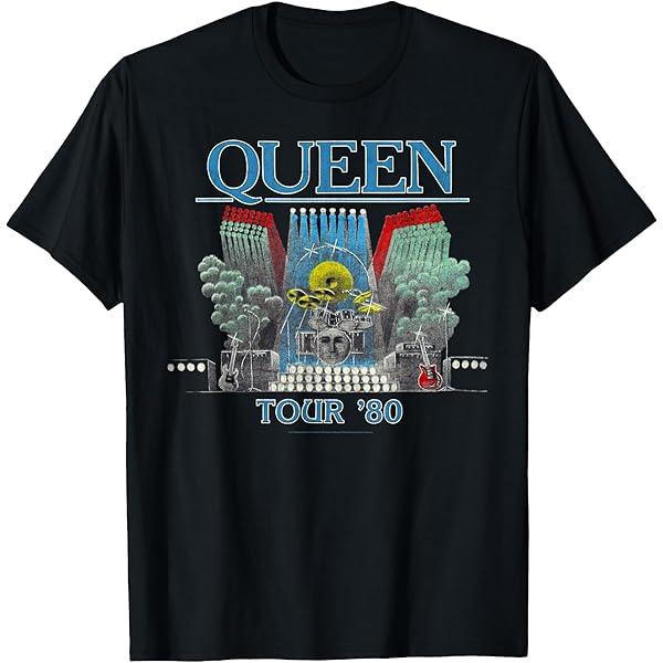 Queen　クイーン展　武道館　 Tシャツ Amazon.com: Official Queen Japan Tour 1979 T-Shirt