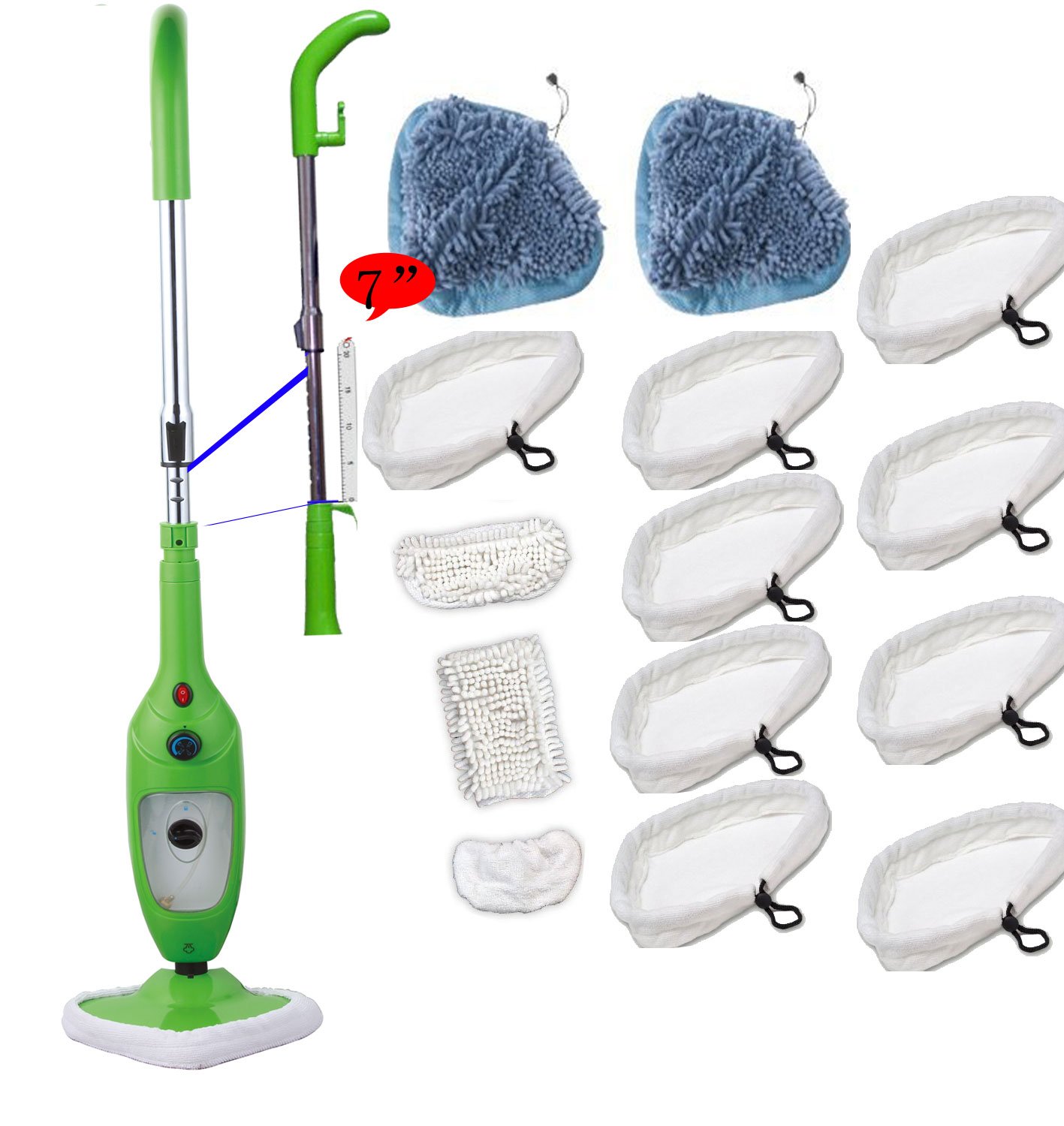 goLEDgo Upgrade Steam Mop X5 AS Seen on Tv Ultra Clearing Package