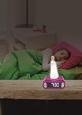 Lexibook Frozen Elsa Nightlight Alarm Clock LCD Backlit Snooze Purple RL800FZ view 7