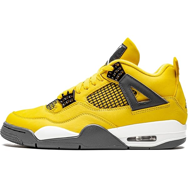 Amazon.com | Jordan Mens Air 4 Retro CT8527 700 Lightning