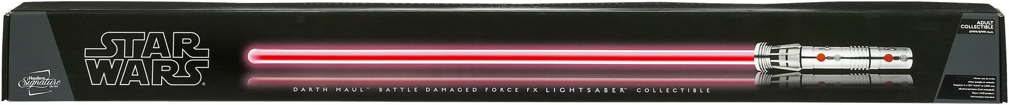 Amazon Com Star Wars Signature Series Force Fx Lightsaber Darth