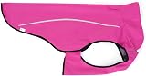 Mile High Life Dog Raincoat Adjustable Water Proof Reflective Stripe S Pink view 6