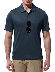 Rdruko Men's Quick Dry Golf Polo Shirts Short