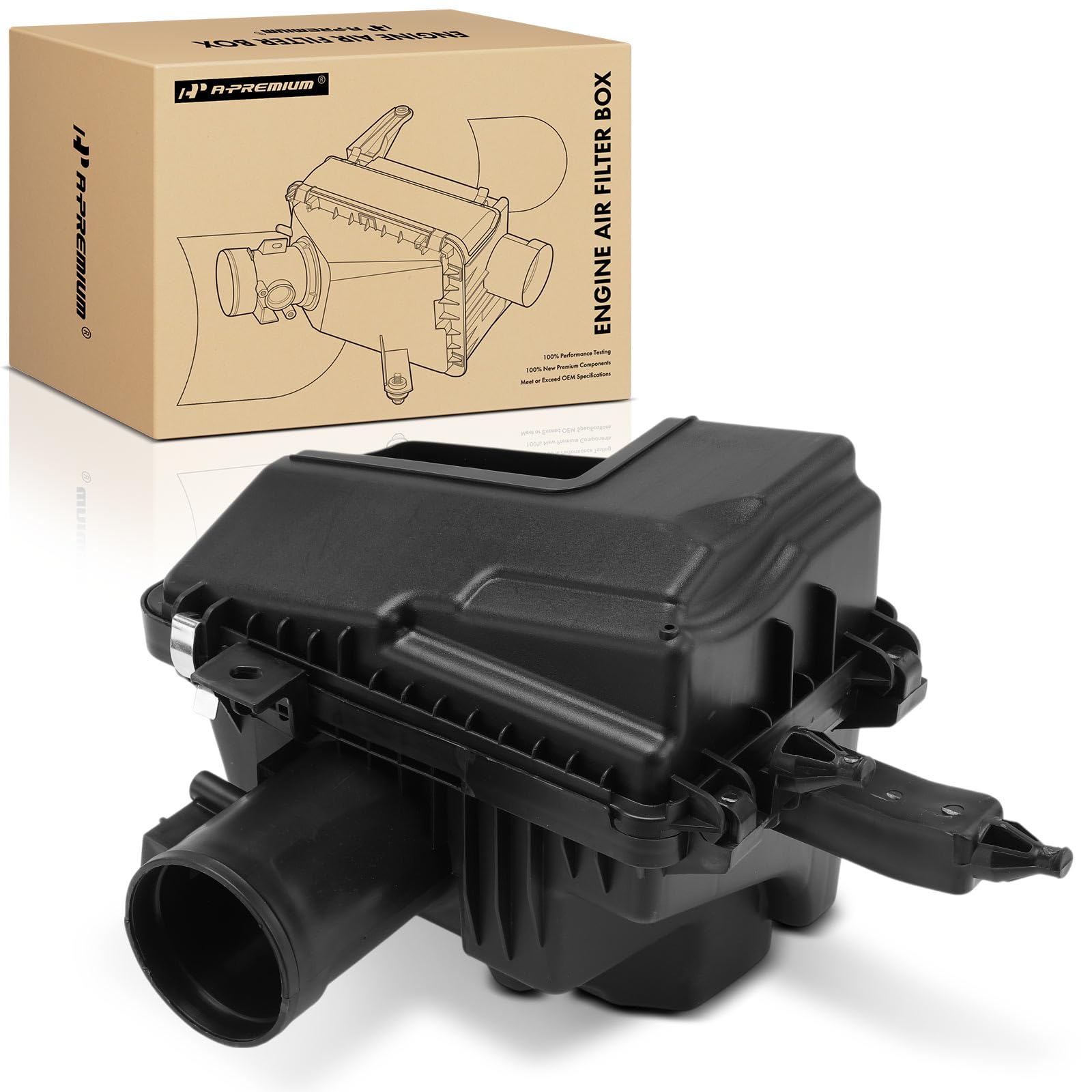 Photo 1 of A-Premium Engine Air Filter Cleaner Box Housing Compatible with Nissan Rogue 2014-2020, Rogue Sport 2017-2022, Qashqai 2017-2021