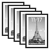 upsimples 11x17 Picture Frame Set of 5, Display