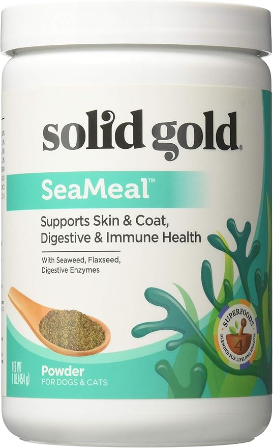 solid gold seameal for dogs