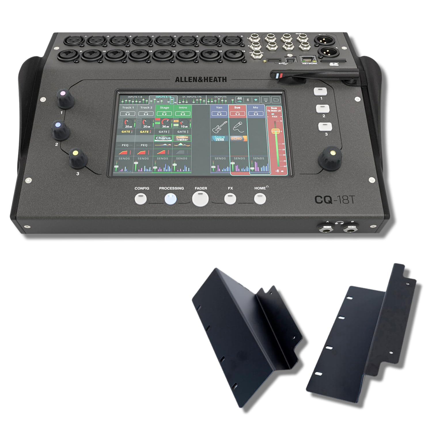 Allen & Heath CQ-18T 16-Channel Digital Mixer with