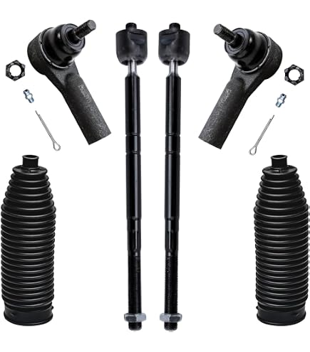 6-Piece Front Suspension Kit For 2006-2011 Honda Civic (Non-Si) | Tie Rods & Sway Bar Links 7 thumbnail image