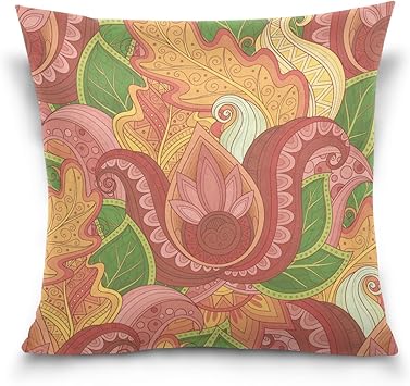 Amazon Com Ye Store Paisley Cotton Throw Pillow Sofa Pillows For