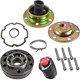 TRQ Front Driveshaft Rear CV Joint Rebuild Kit | For 1999-2004 Jeep Grand Cherokee 2002-2007 Liberty