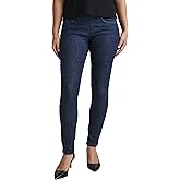 Jag Jeans Womens Petite Nora Mid Rise Skinny Pull-on Jeans - Legacy