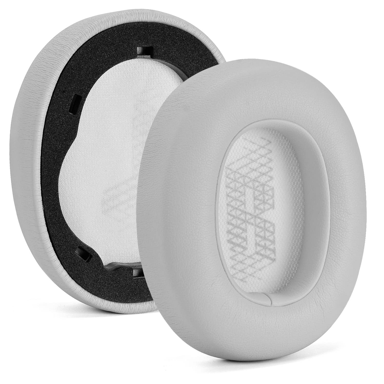 Replacement Ear Pads For JBL E65 E65BTNC / DUET NC / LIVE650 BTNC LIVE660 BTNC Headphone,Upgraded Memory Foam Earpads Replacement Earmuffs… (Gray)