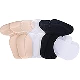 Heel Grips Liners, Back Heel Insoles Cushions for High Heels from BABO Care, Gel Shose Inserts for Men & Women,Include Free 1 Pair Ball of Foot Pads for Foot Pain Relief