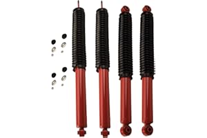 NEWPARTS Front & Rear Shock Absorbers Kit For Dakota Durango 4WD Lift = 2-3