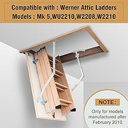 55-2 Attic Ladder Hinge Arms,Compatible with Werner