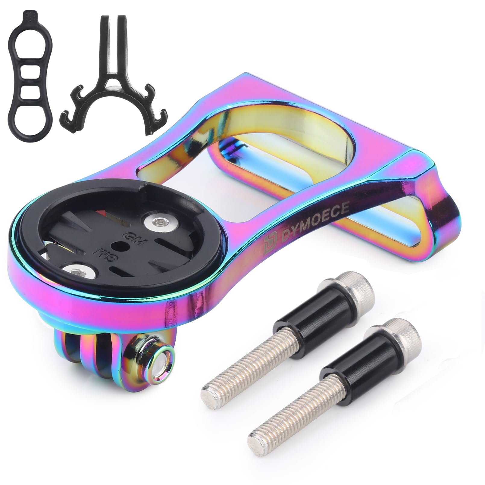 Photo 1 of Dymoece Mount for Garmin Edge 1040 840 830 530 Extended Out Front Mount Compatible with Sports Action Camera and Bicycle Flashlight