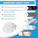 GingerUPer Armpit Sweat Pads 30 Pads Disposable Underarm Dress Shields view 5