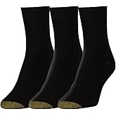 Gold Toe Women's Non-Binding Salon Short Crew 3 Pack