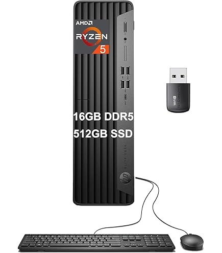 HP EliteDeskメモリ16gb SSD240gb ミニpc corei5 HP EliteDesk 805 G6 Desktop Computer AMD Ryzen 5 PRO 4650GE