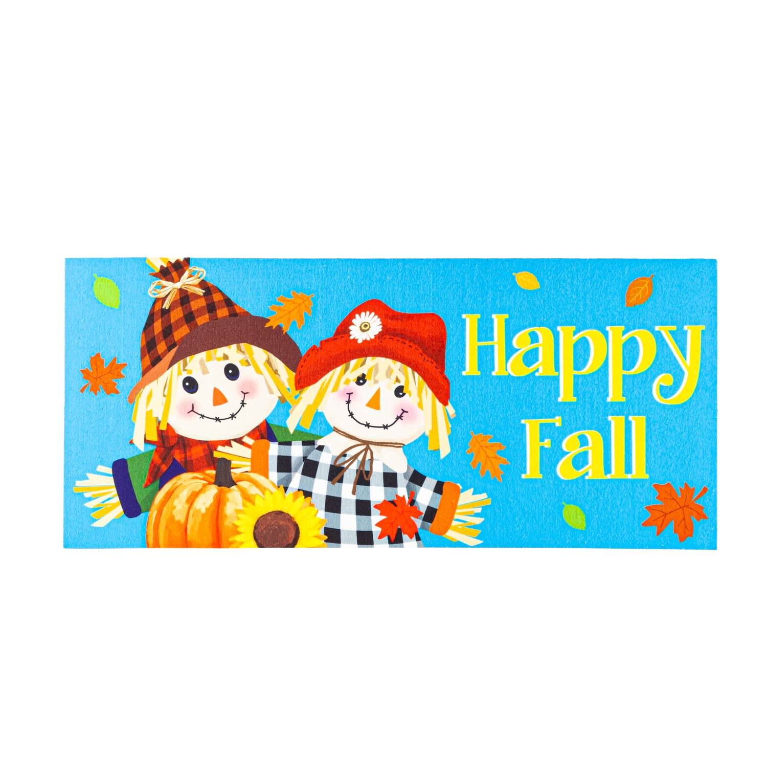 Evergreen Sassafras Bundle - Set of 6 Whimsical Interchangeable Entrance Doormats | Indoor and Outdoor |22-in x 10-in doormats and 30-in x 18-in Tray | Non-Slip Backing | Low Profile | Home Décor - Image 7