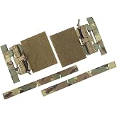 Tactical Cronex Molle Vest Quick Release Buckle Plate Carrier Cummerbund | Tactical Plate Carrier Accessories Side Belt Cummerbund Strap Quick Disconnect Cummerbund Adapters For JPC CPC NCP XPC Vest
