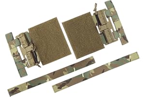 Tactical Cronex Molle Vest Quick Release Buckle Set, Quick Disconnect Cummerbund Adapters for JPC CPC NCP XPC 420 Vest