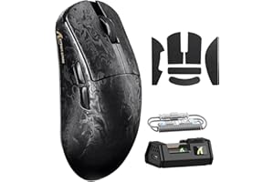 ATTACK SHARK R11 Ultra 8K Carbon Fiber Wireless Gaming Mouse with 42000DPI-PAW3950 MAX Sensor-49g Lightweight,Nordic 52840 MC