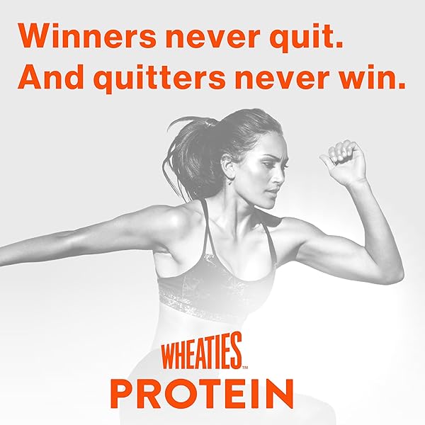 WHEATIES PROTEIN BREAKFAST CEREAL, HONEY PECAN, 21G PROTEIN, BREAKFAST OF CHAMPIONS, 16.4 OZ