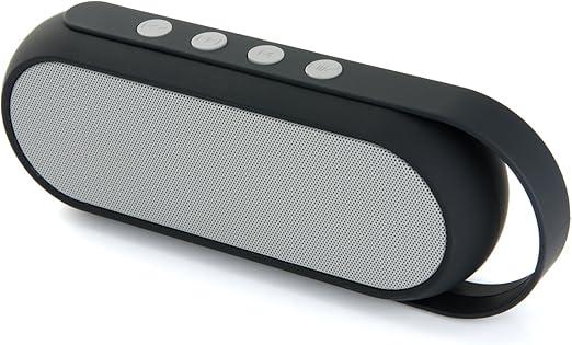 Amazon Com Yuwiss Best Stereo Bluetooth Portable Speakers Wireless Music Box With Mic And Fm Radio For Iphone 6 6s 7 Plus Android Device Shower Car Home Outdoor Grey