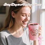 Eletorot Hamper Gift Set for Women Pink Mug Spa Bath Set Self Care Gift view 2