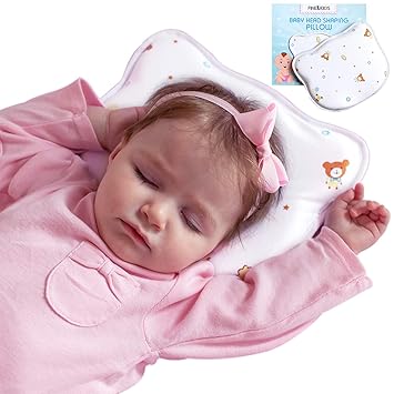 baby head support pillow prevent flat head plagiocephaly