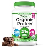 Orgain Organic Vegan Protein Powder, Creamy